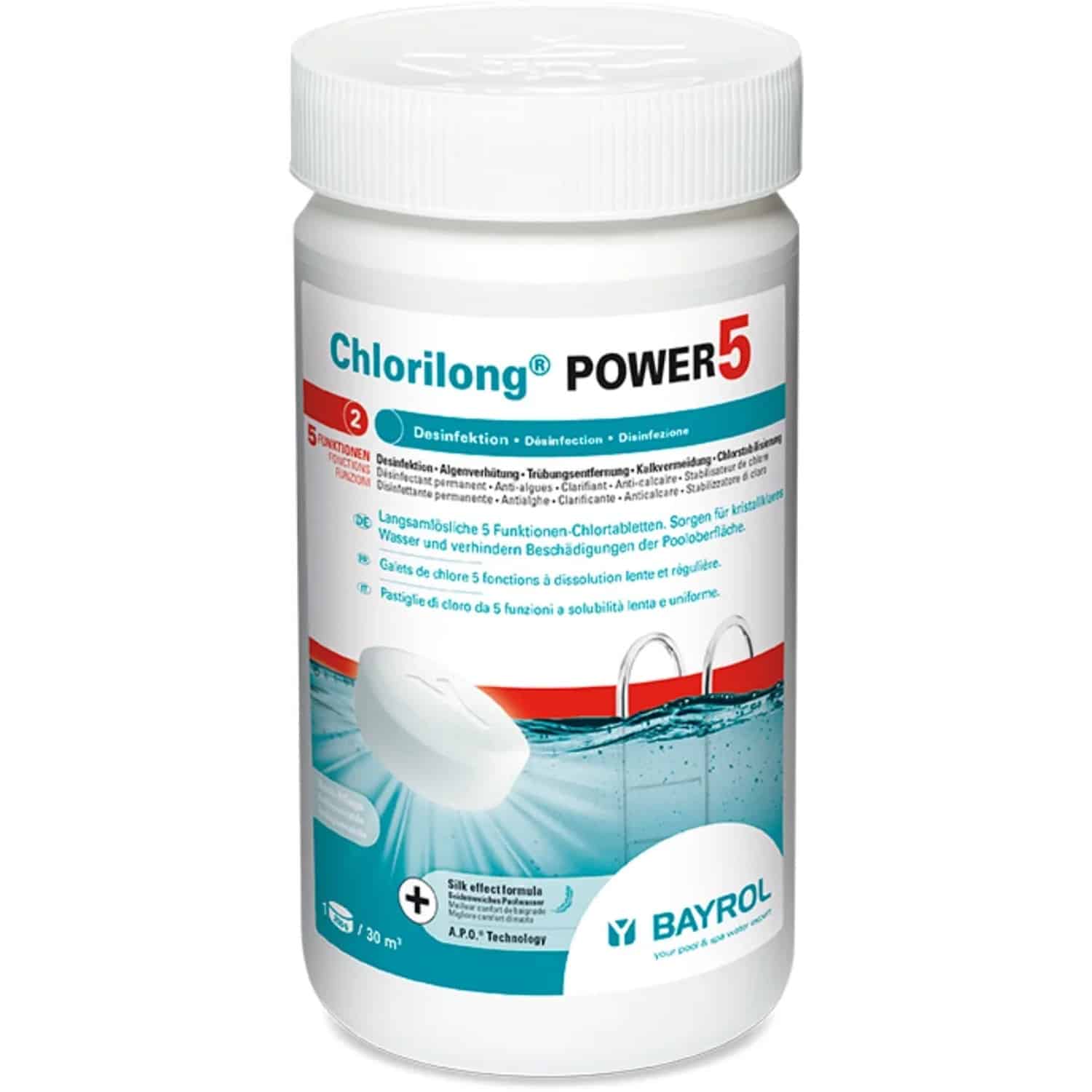 Bayrol Chlortabletten Chlorilong Power 5 Funktionen 1