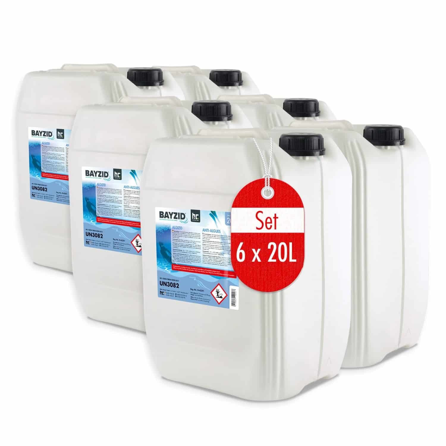 Bayzid Algizid Algenverhütung 6 x 20l