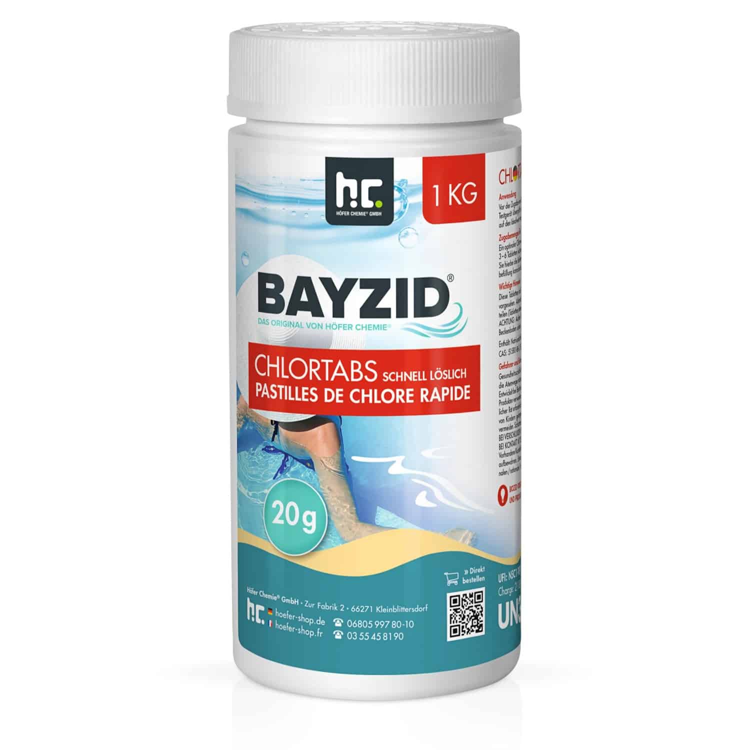Bayzid Chlortabs 20g Schnell Löslich 1kg