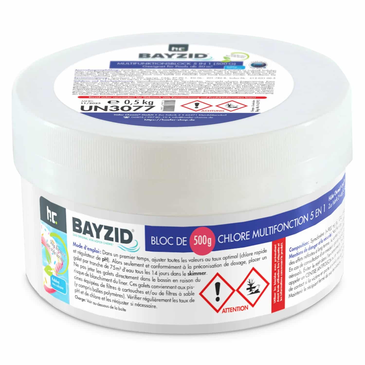 Bayzid Multiblock 5in1 für Pools 4 x 500g