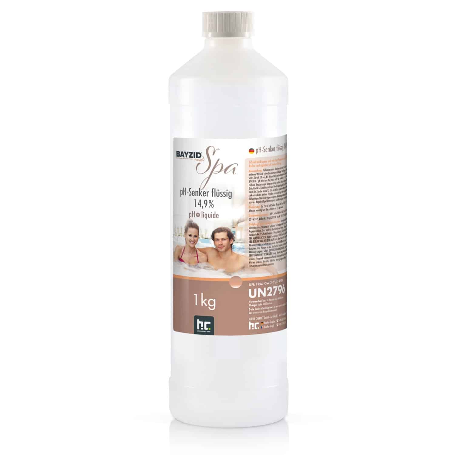 Bayzid Spa pH Minus Flüssig 14