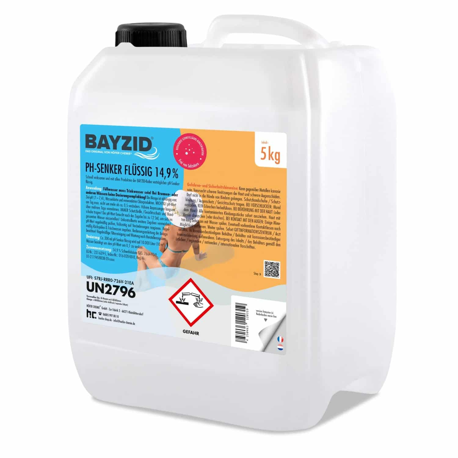 Bayzid pH Minus Flüssig 14