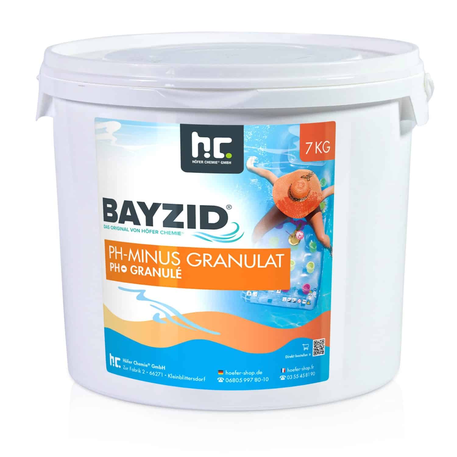 Bayzid pH Minus Granulat für den Pool 7kg