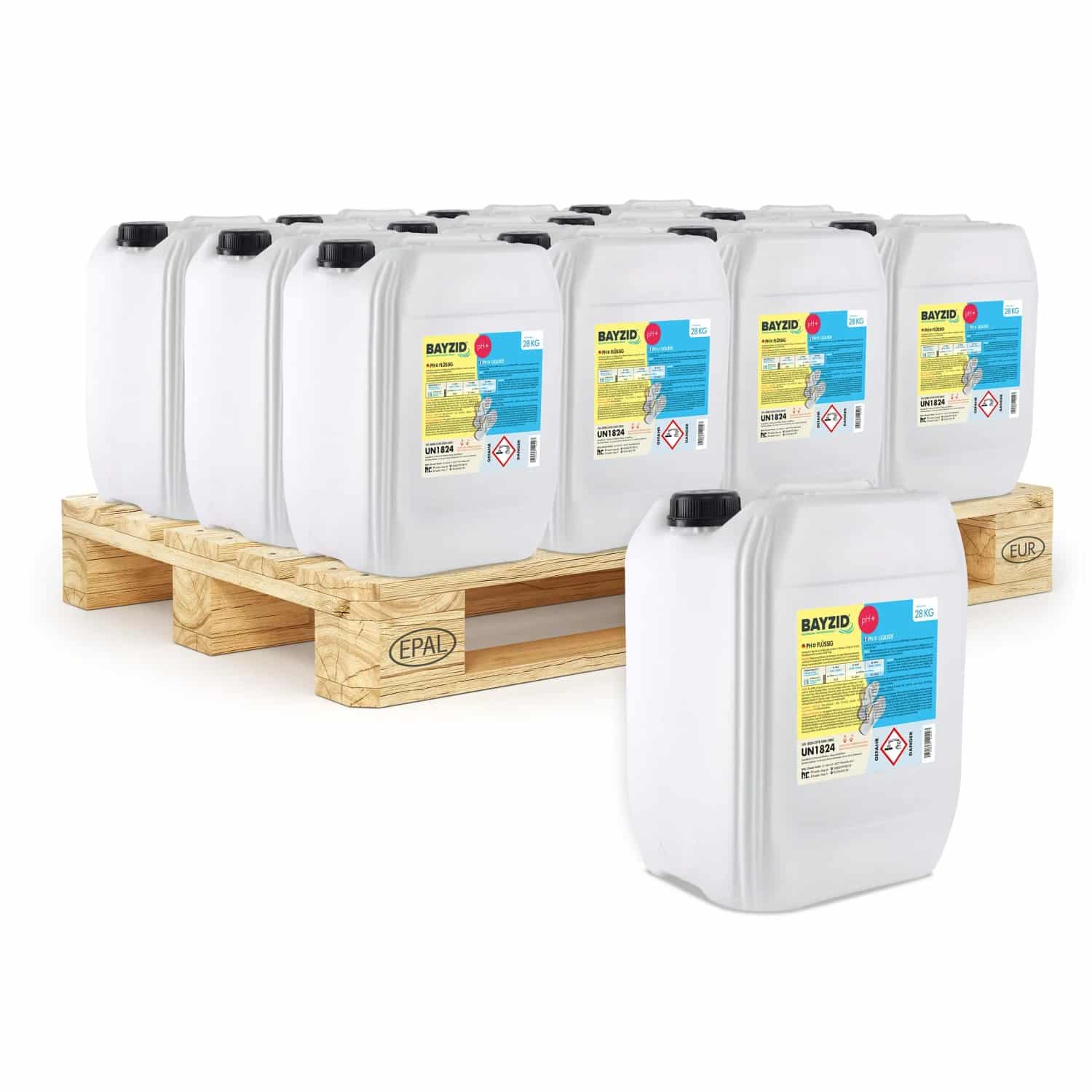 Bayzid pH Plus Flüssig 24 x 28kg