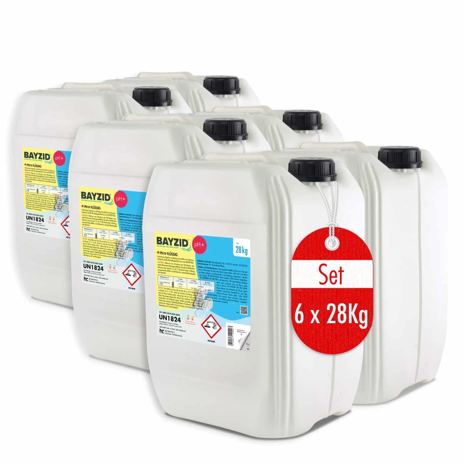 Bayzid pH Plus Flüssig 6 x 28kg