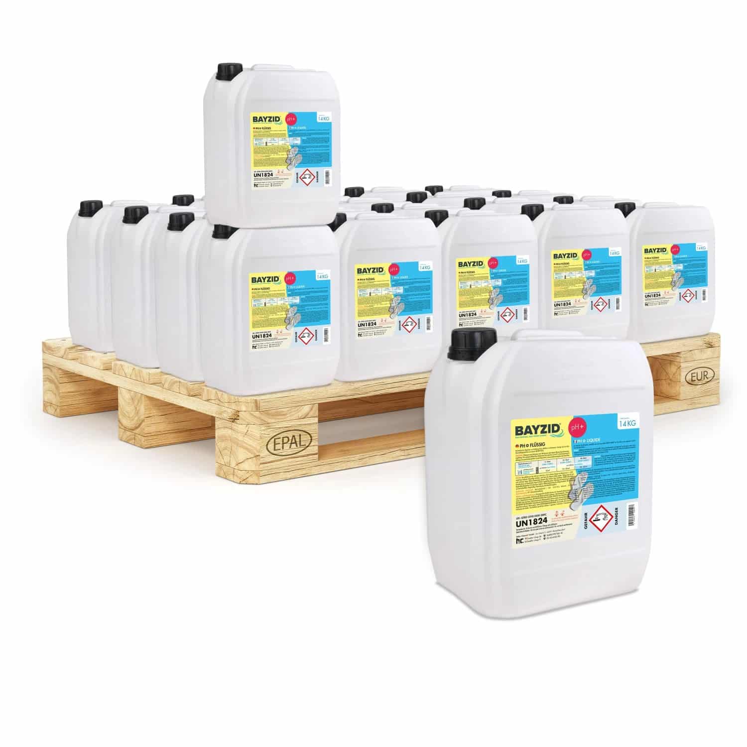 Bayzid pH Plus Flüssig 60 x 14kg