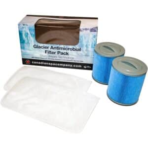 Canadian Spa Filterset für Acryl-Pools 2 Glacier Filter & 2 Vorfilter