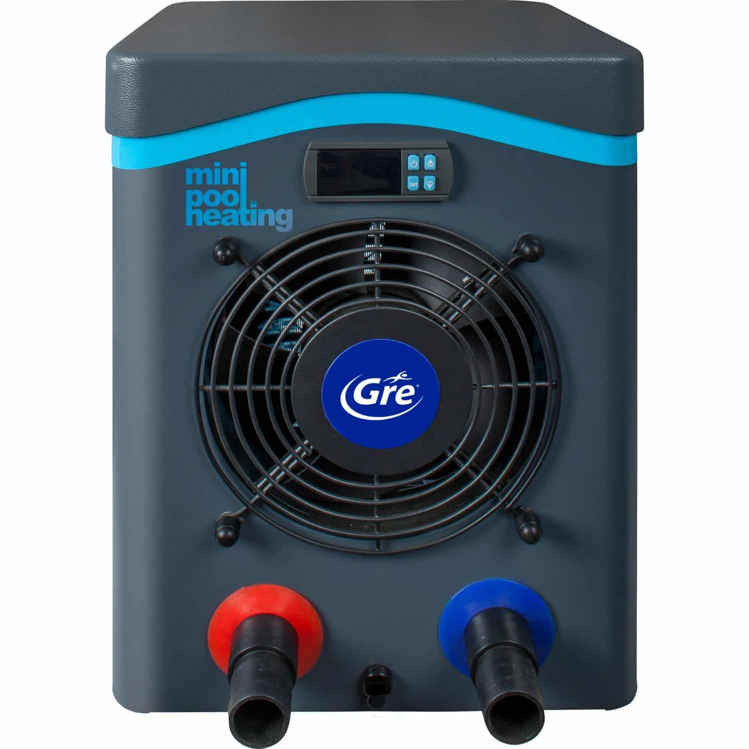 Gre Miniwärmepumpe bis zu 20 m³ Grau