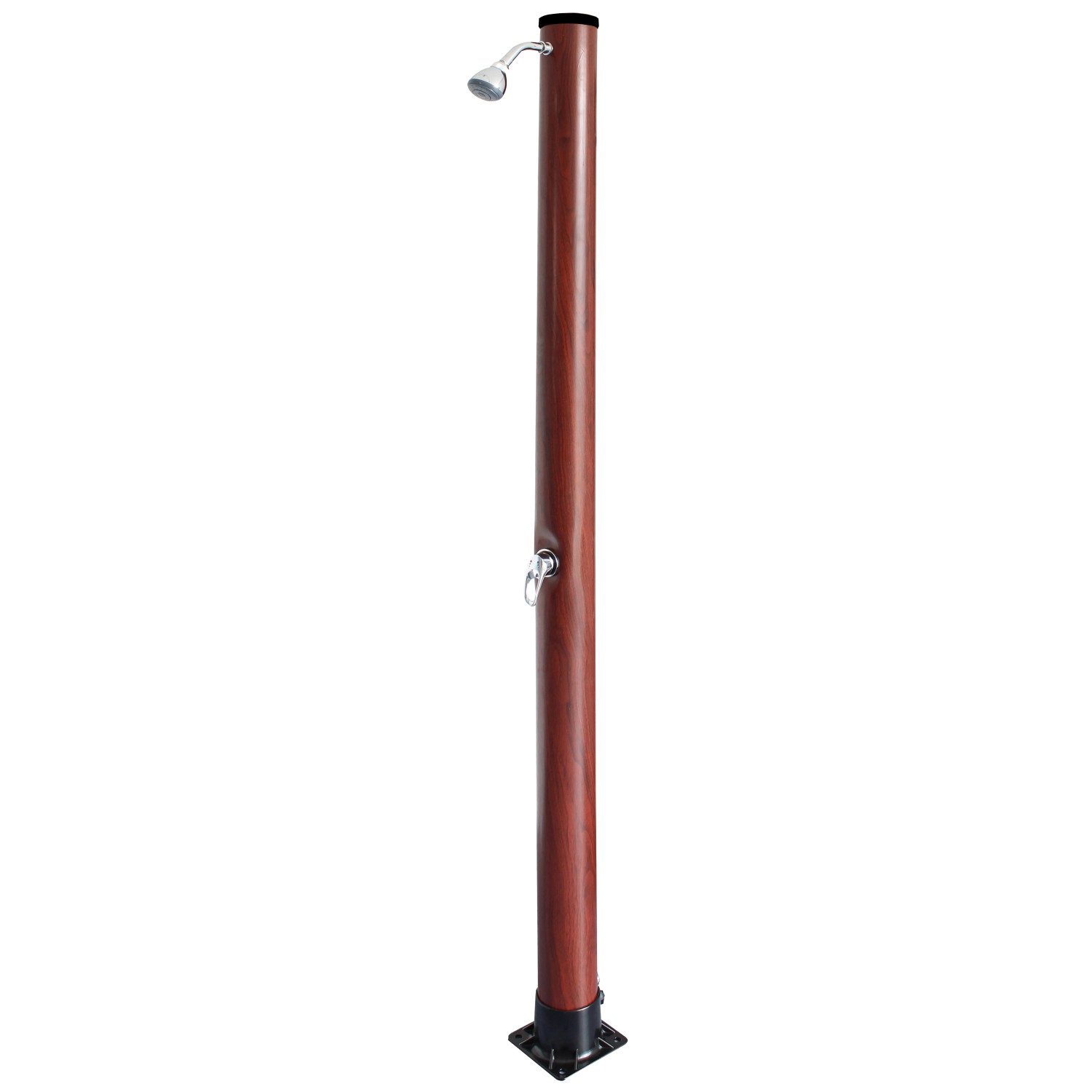 Gre Solardusche Holzoptik aus PVC 20