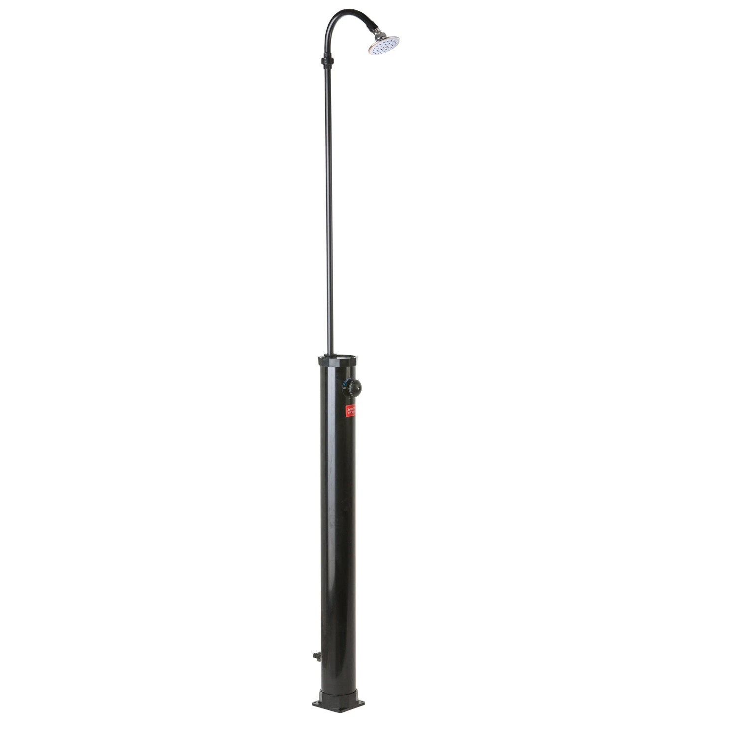 Gre Solardusche Schwarz aus PVC 9