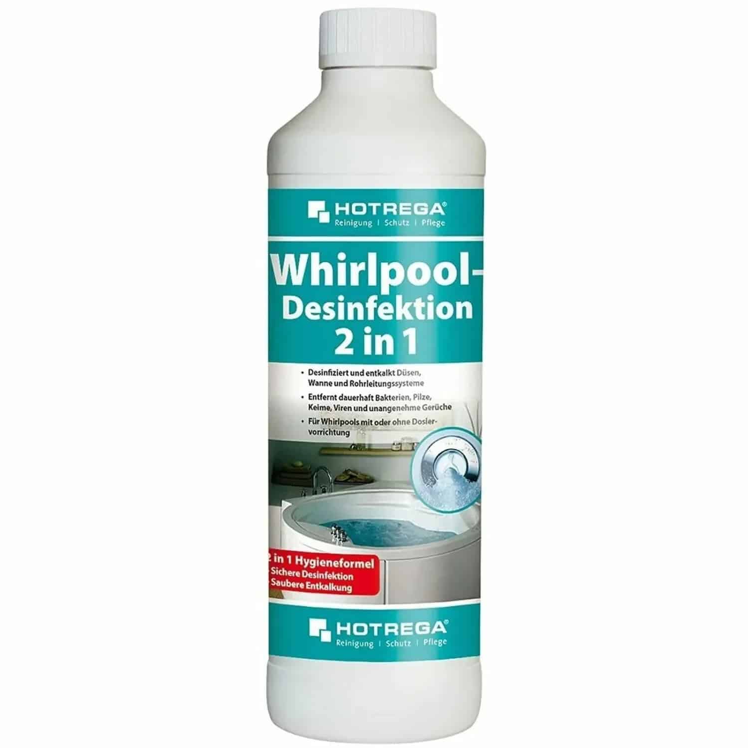 Hotrega Whirlpool-Desinfektion 2 In 1 Konzentrat 500 ml