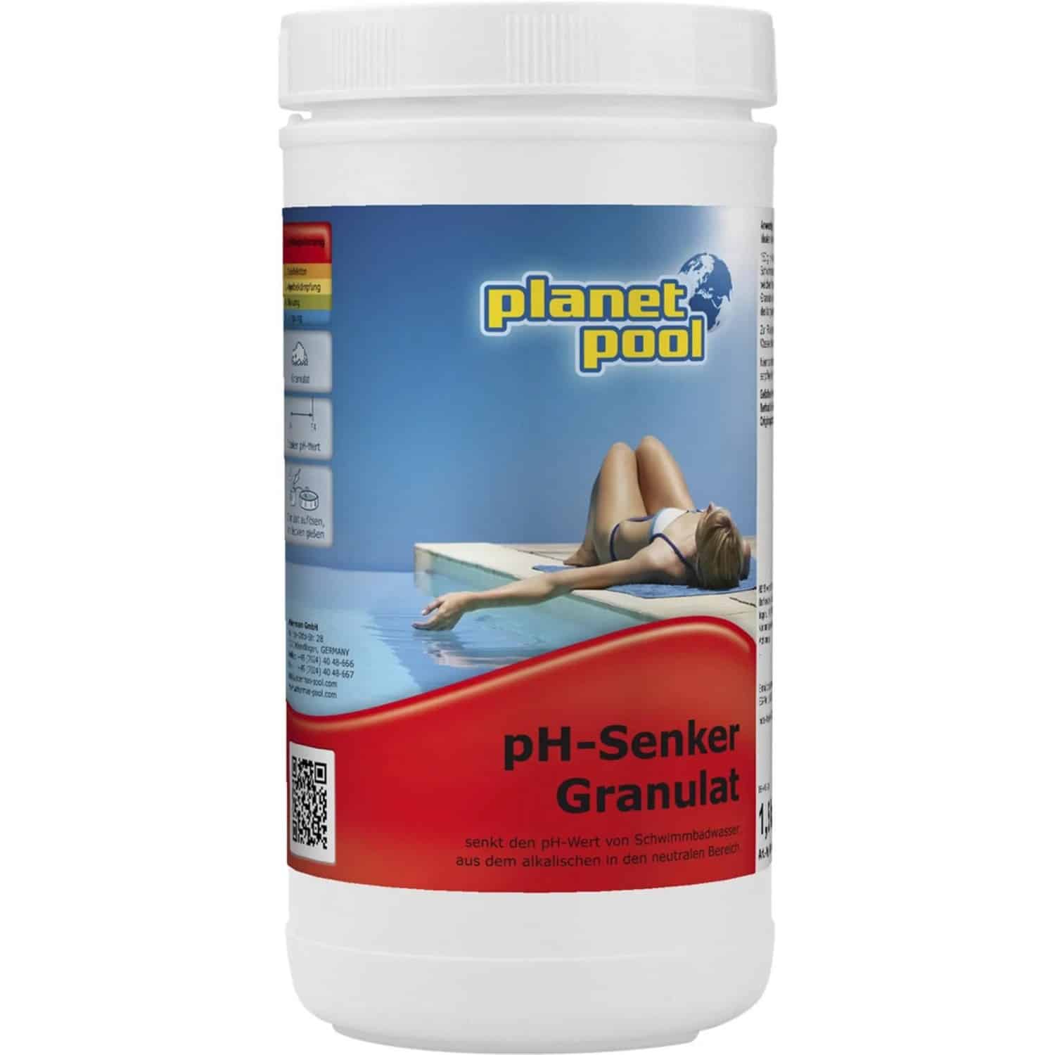 Planet Pool pH Senker Granulat 1