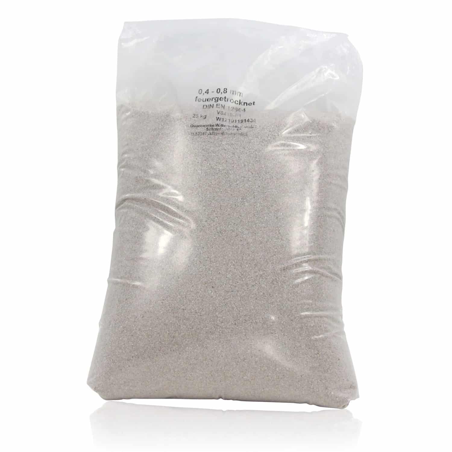 Quarzwerke GmbH Premium Quarzsand Filtersand 0