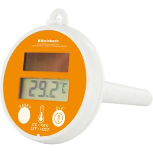 Steinbach Digitalthermometer schwimmend mit Solarbetrieb
