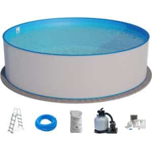 Summer Fun Stahlwand Pool-Set BORNEO Aufstellbecken Ø 500 x 120 cm