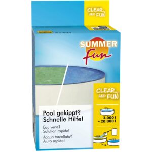 Summer Fun Wasserpflege-Set Clear and Fun für Pools von 3.000