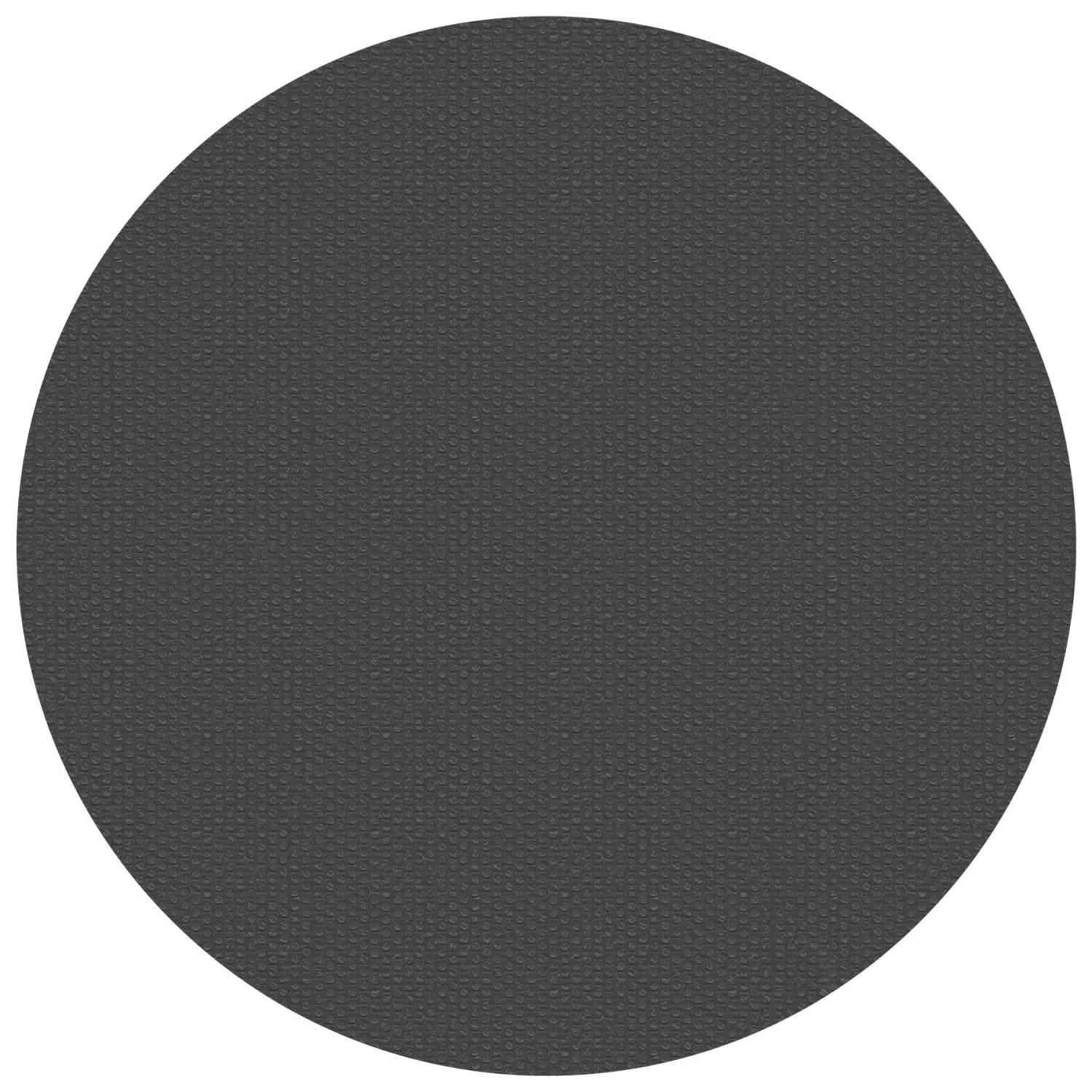 Tectake Pool Solarfolie Rund und Selbstschwimmend Zuschneidbar Ø 300 cm 300 x 300 x 1 cm Schwarz