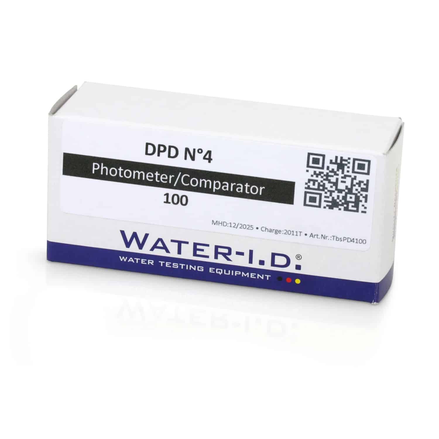 Water-i.d. DPD No.4 Tabletten Aktivsauerstoff für Elektronischen Poolwassertester PoolLab