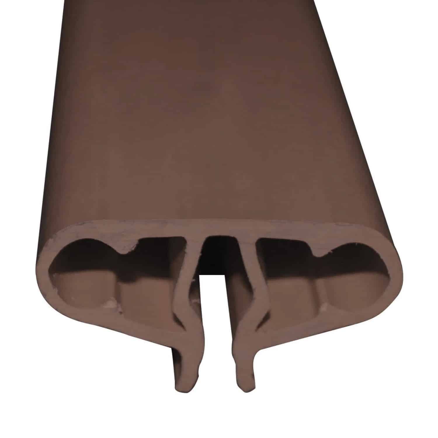 Waterman Pool Handlauf Q5 für Rundbecken 350cm Braun RAL 8024