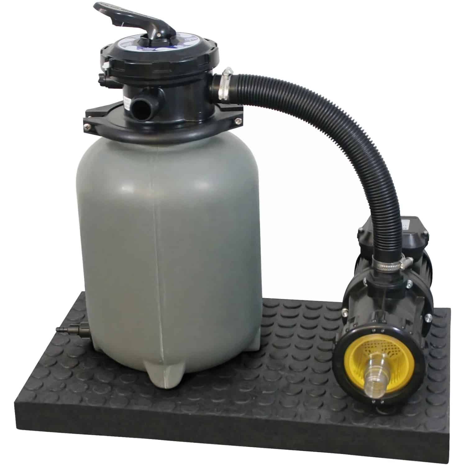 Waterman Sandfilteranlage 4 m³/h Pumpenleistung 6 Wege Ventil 15kg Sand SF 128