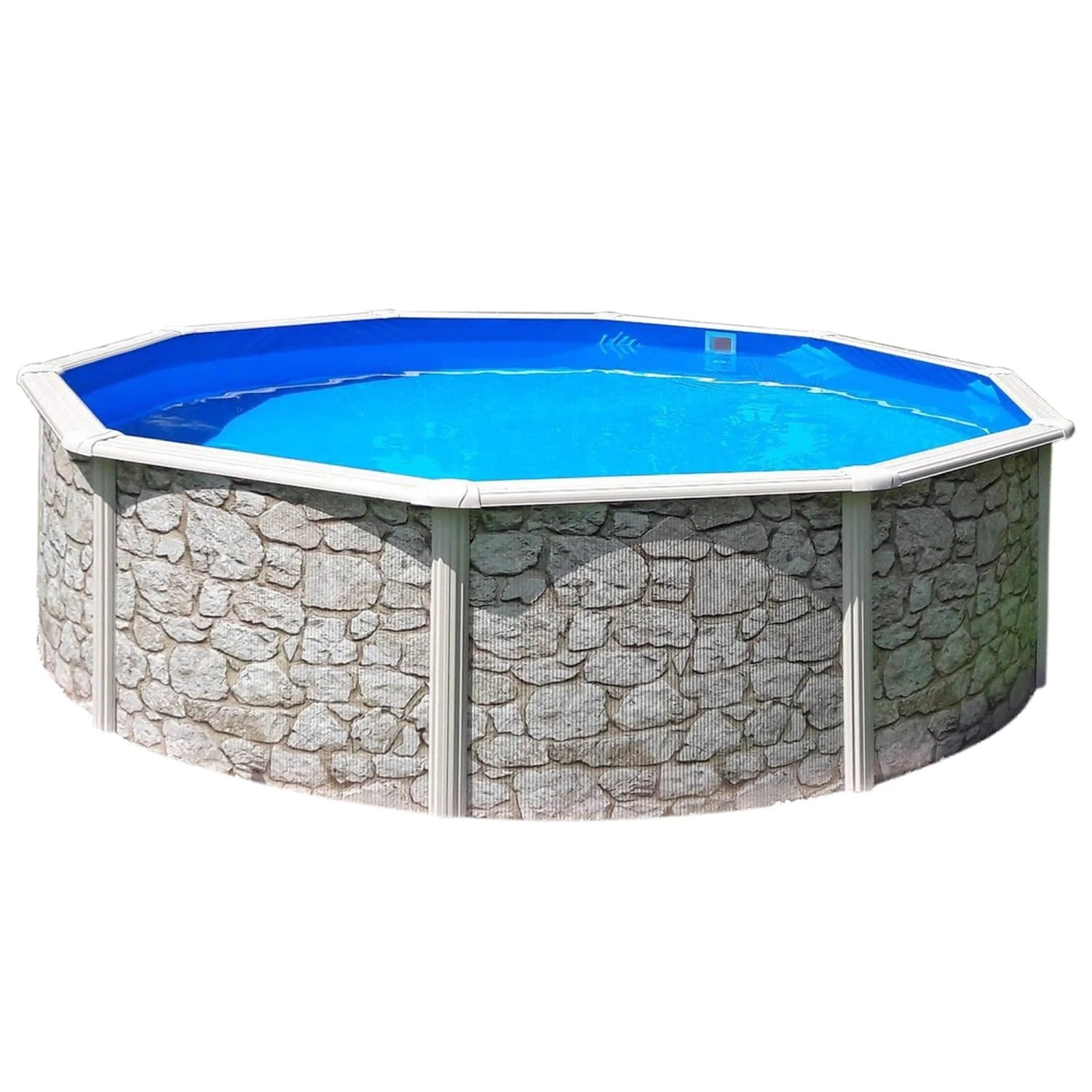 Waterman Stahlwandpool Rund 460 x 120cm Stahl 0