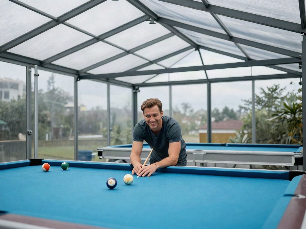 Eine Pool-Überdachung? Wofür sollte so etwas gut sein?