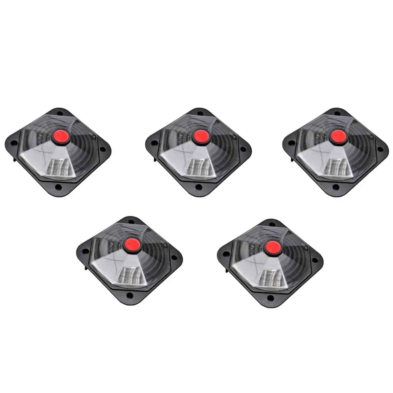 vidaXL 5er Set Solar Pool Heizung 735 W 160686