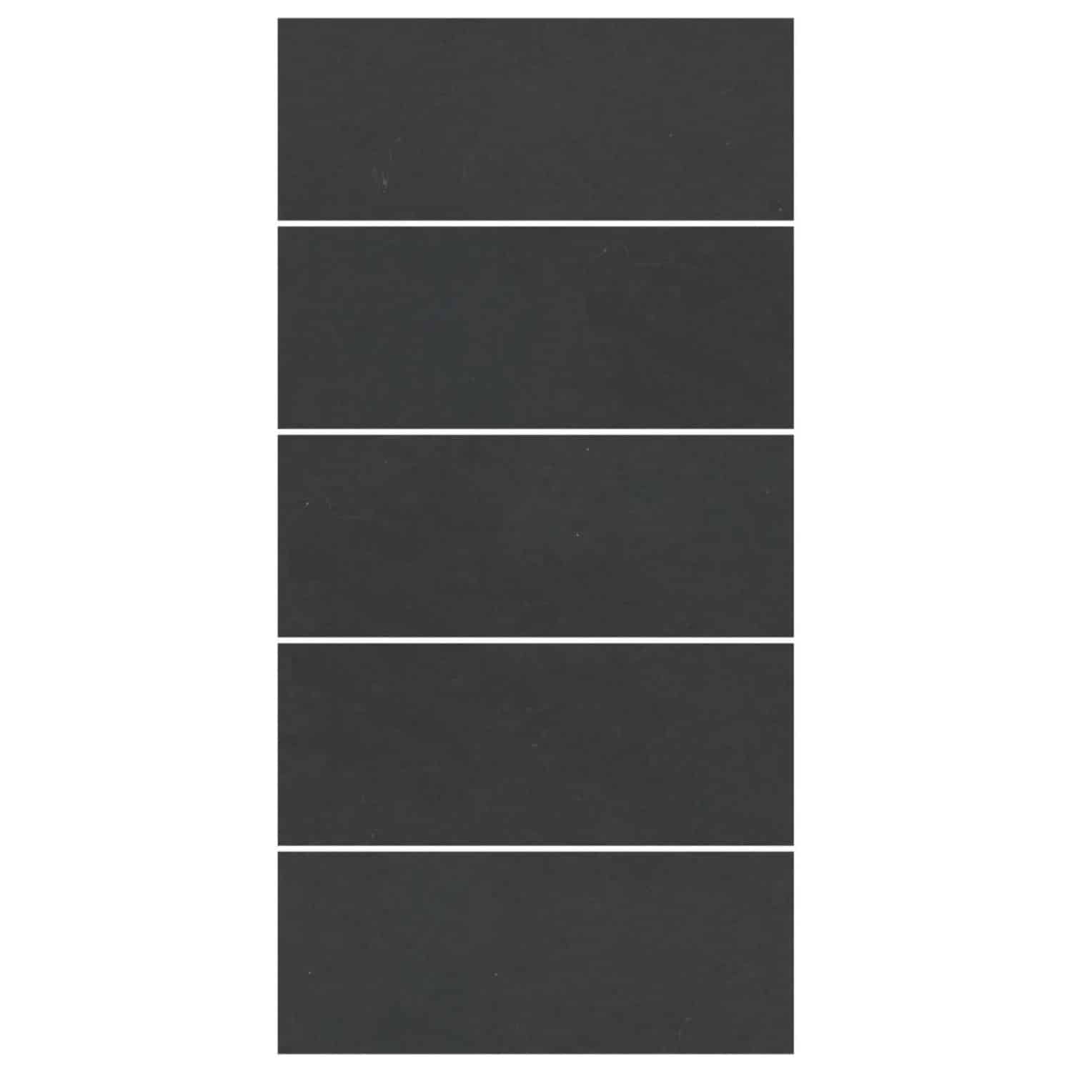vidaXL Bodenfolie für Pools Schwarz 550 x 280 x 0