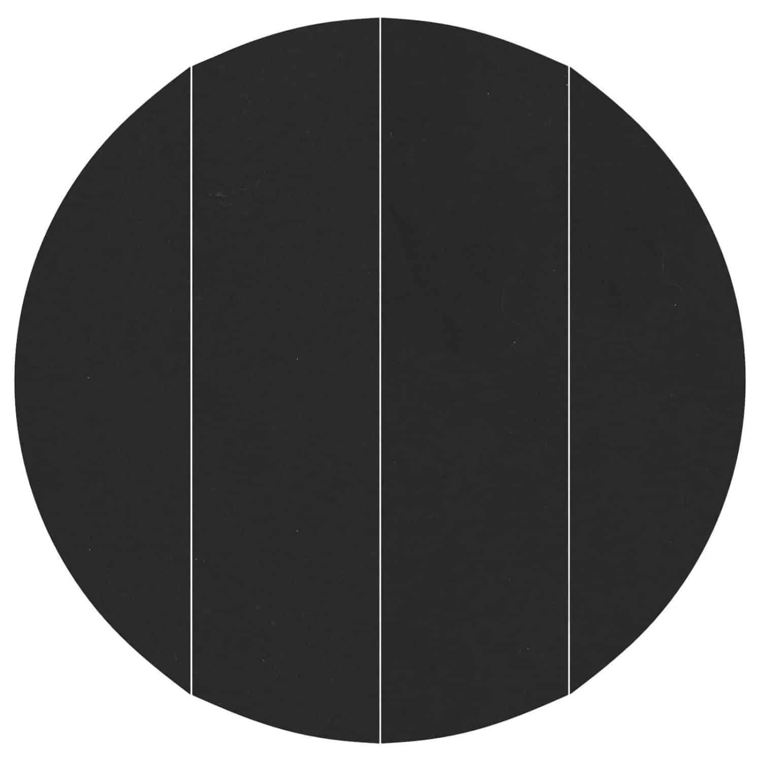 vidaXL Bodenfolie für Pools Schwarz Ø 458 cm Vliesstoff 42009117
