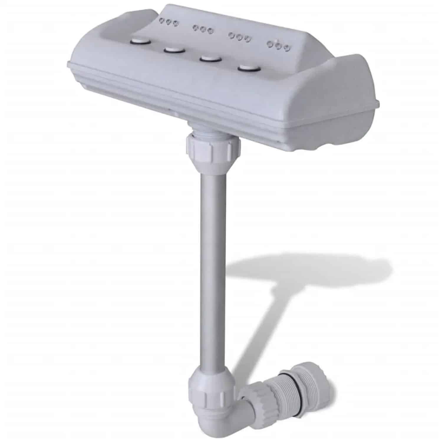 vidaXL LED Pool Springbrunnen Schwimmbad Brunnen mit LED 90504