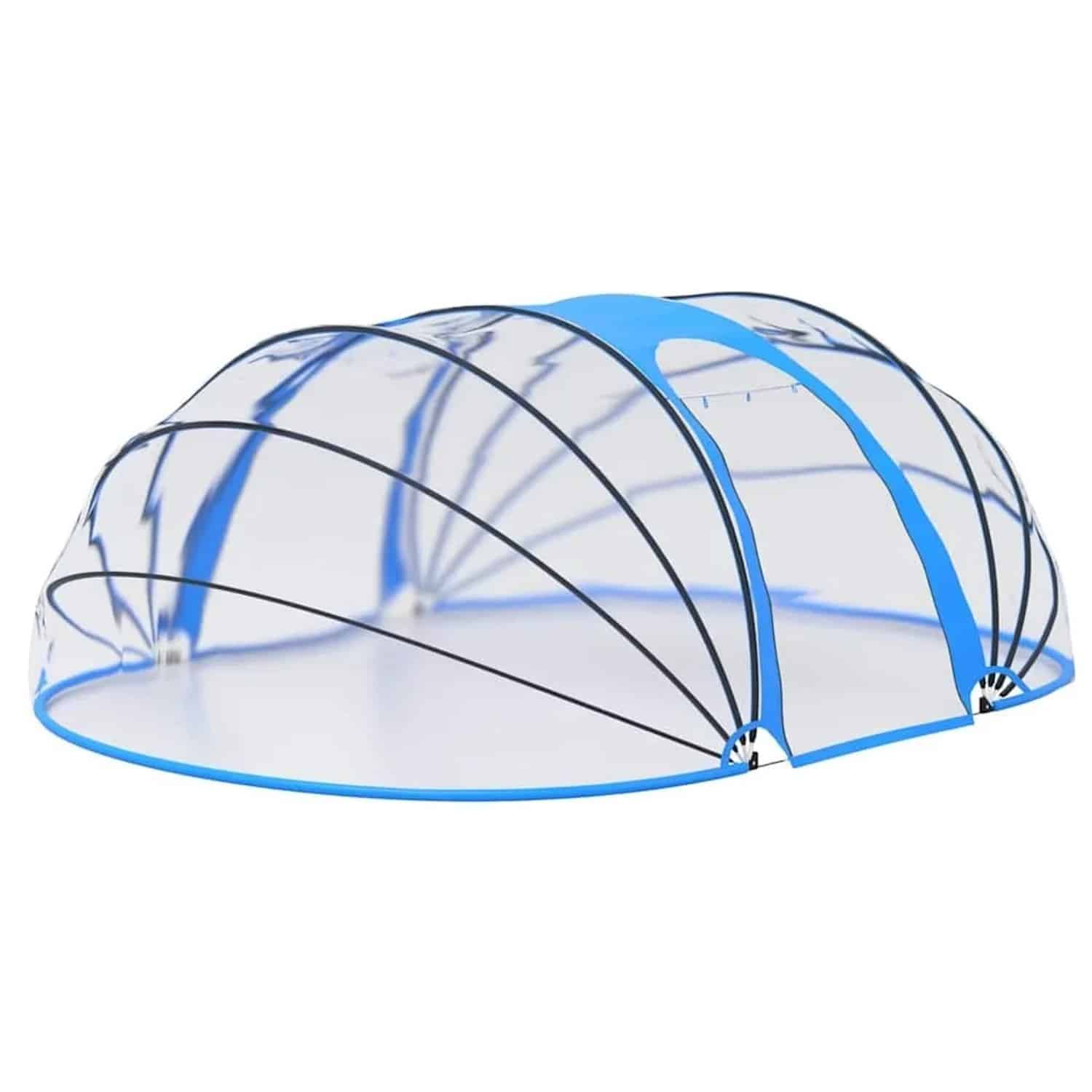 vidaXL Pool-Kuppel Oval 530x410x210 cm 92795
