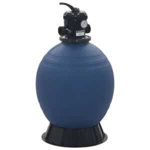 vidaXL Pool-Sandfilter mit 6-Wege-Ventil Filterkessel Blau 560 mm 91727