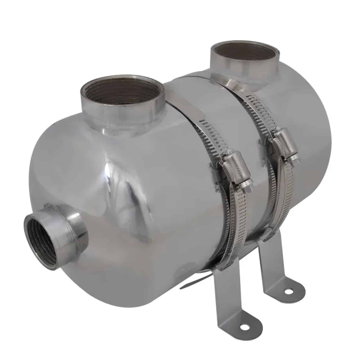 vidaXL Pool-Wärmetauscher 292 x 134 mm 28 kW 90867