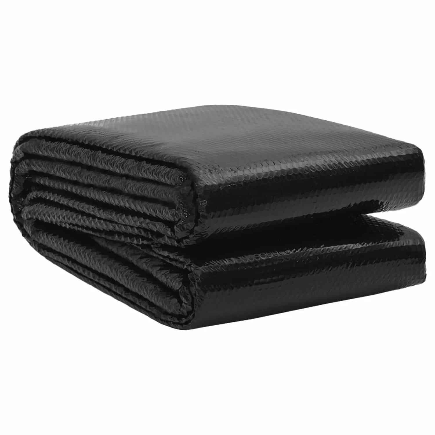vidaXL Poolabdeckung Extra Schwer Schwarz 600 x 400 cm PE 42034581