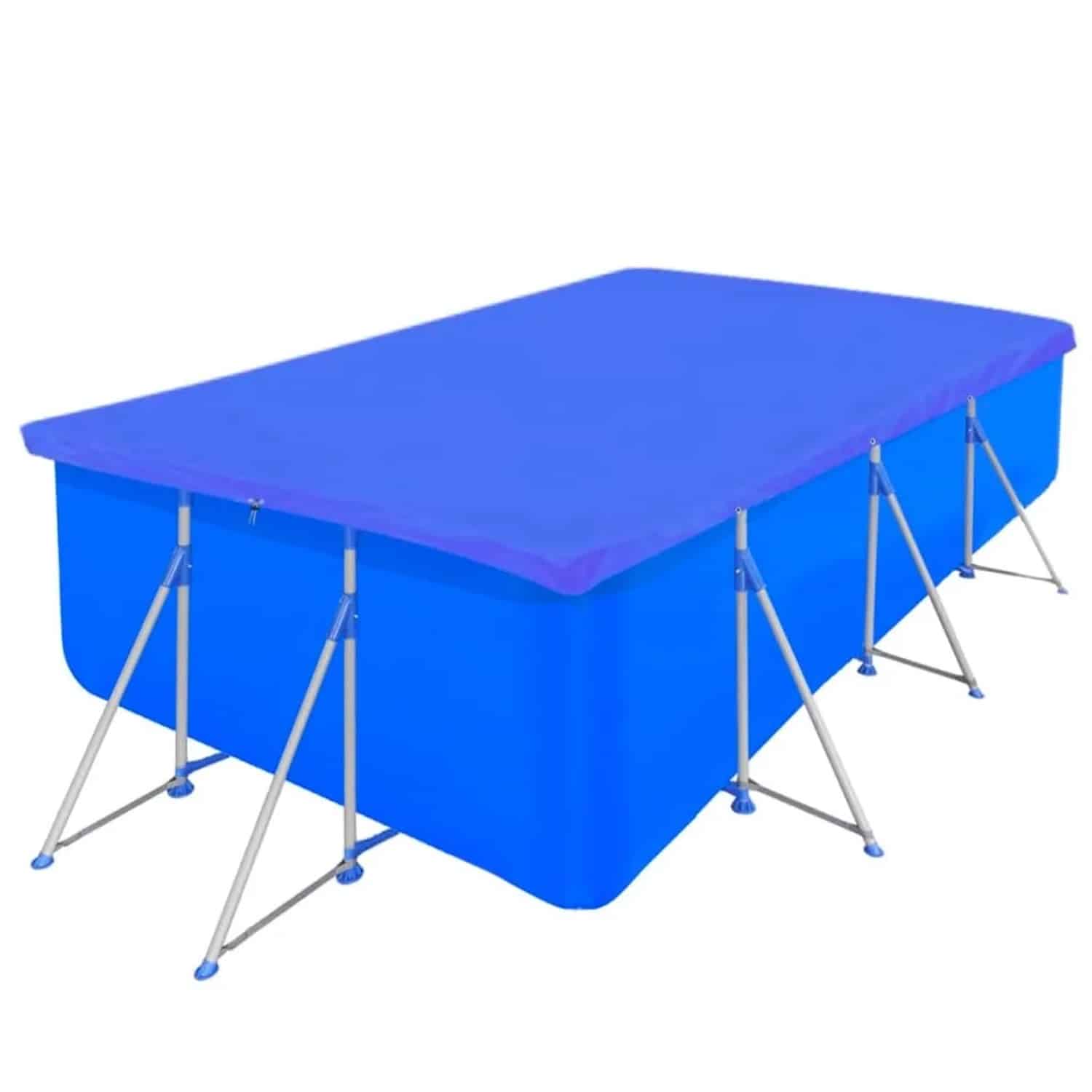 vidaXL Poolabdeckung PE Rechteckig 90 g/qm 540x270 cm 90592