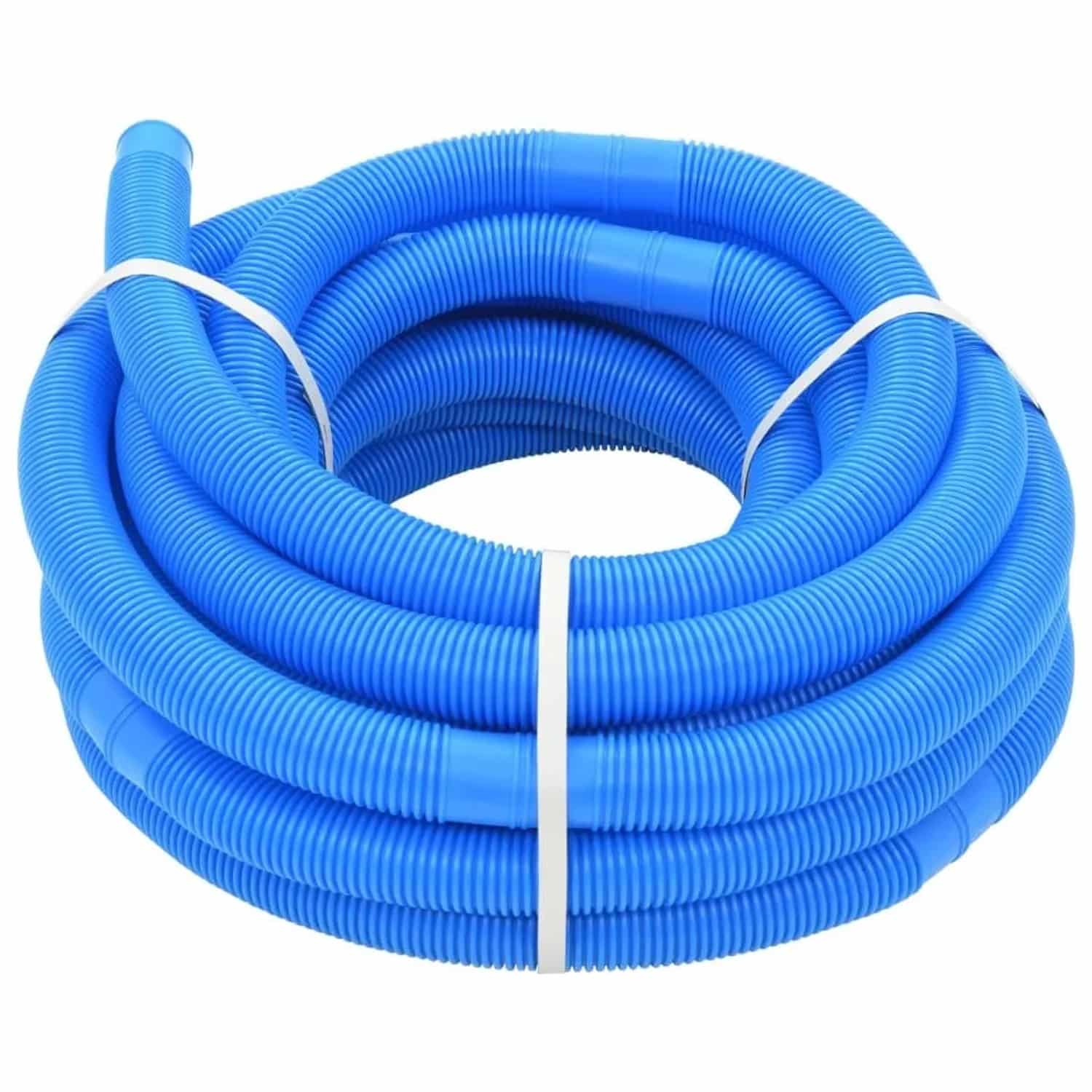 vidaXL Poolschlauch Blau 32 mm 15