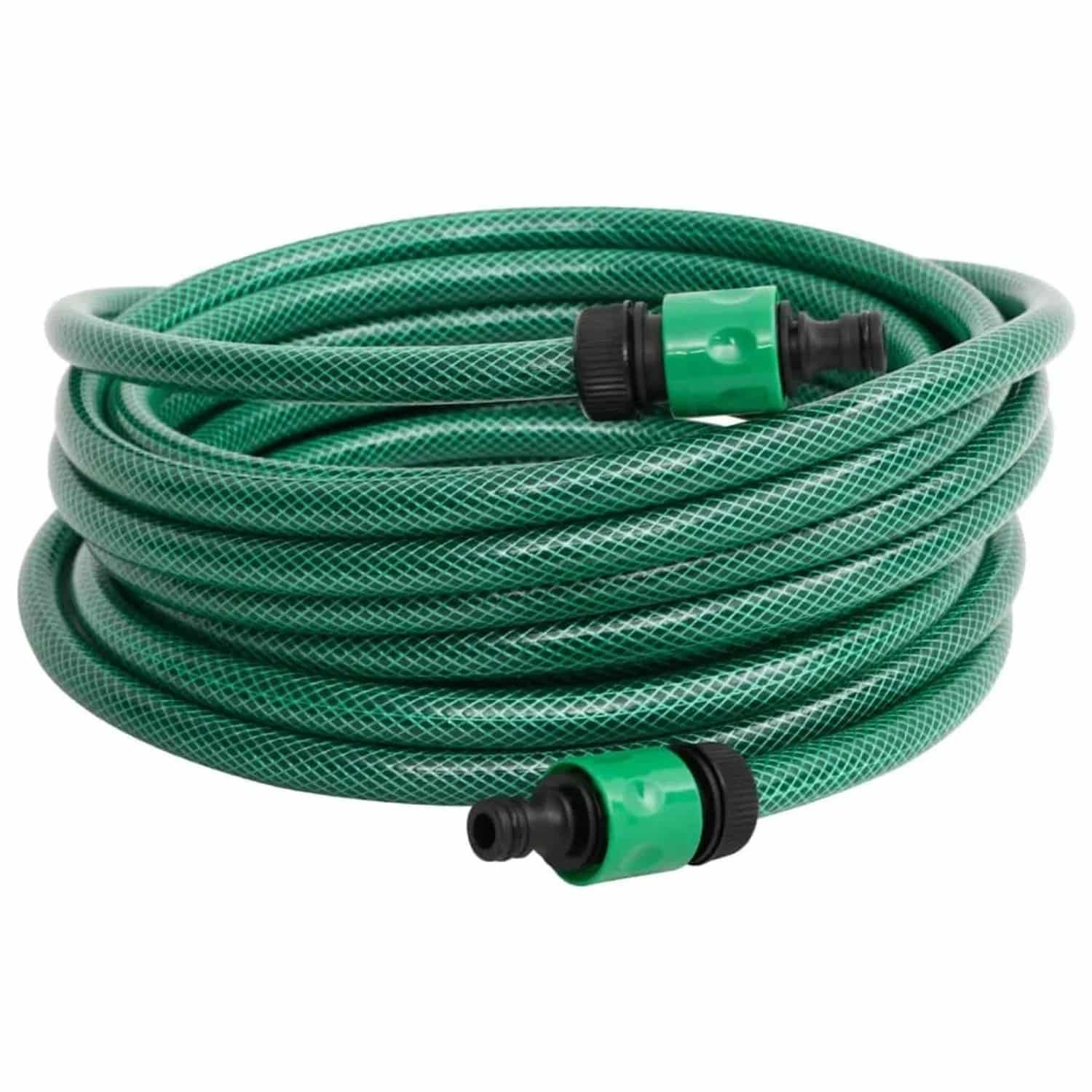 vidaXL Poolschlauch Grün 10 m PVC 154363