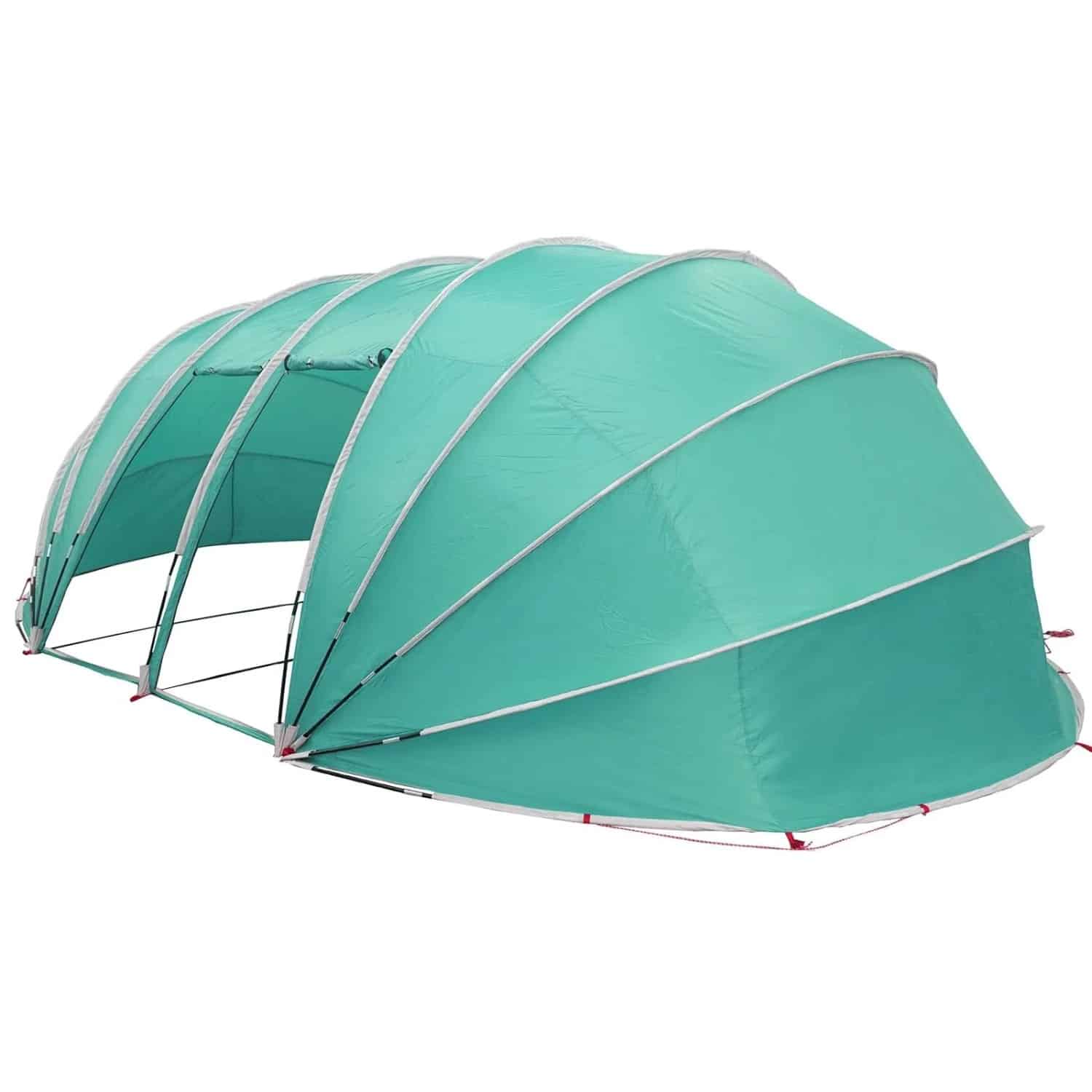 vidaXL Poolzelt Kuppel Blau 538 x 440 x 204 cm 42001137