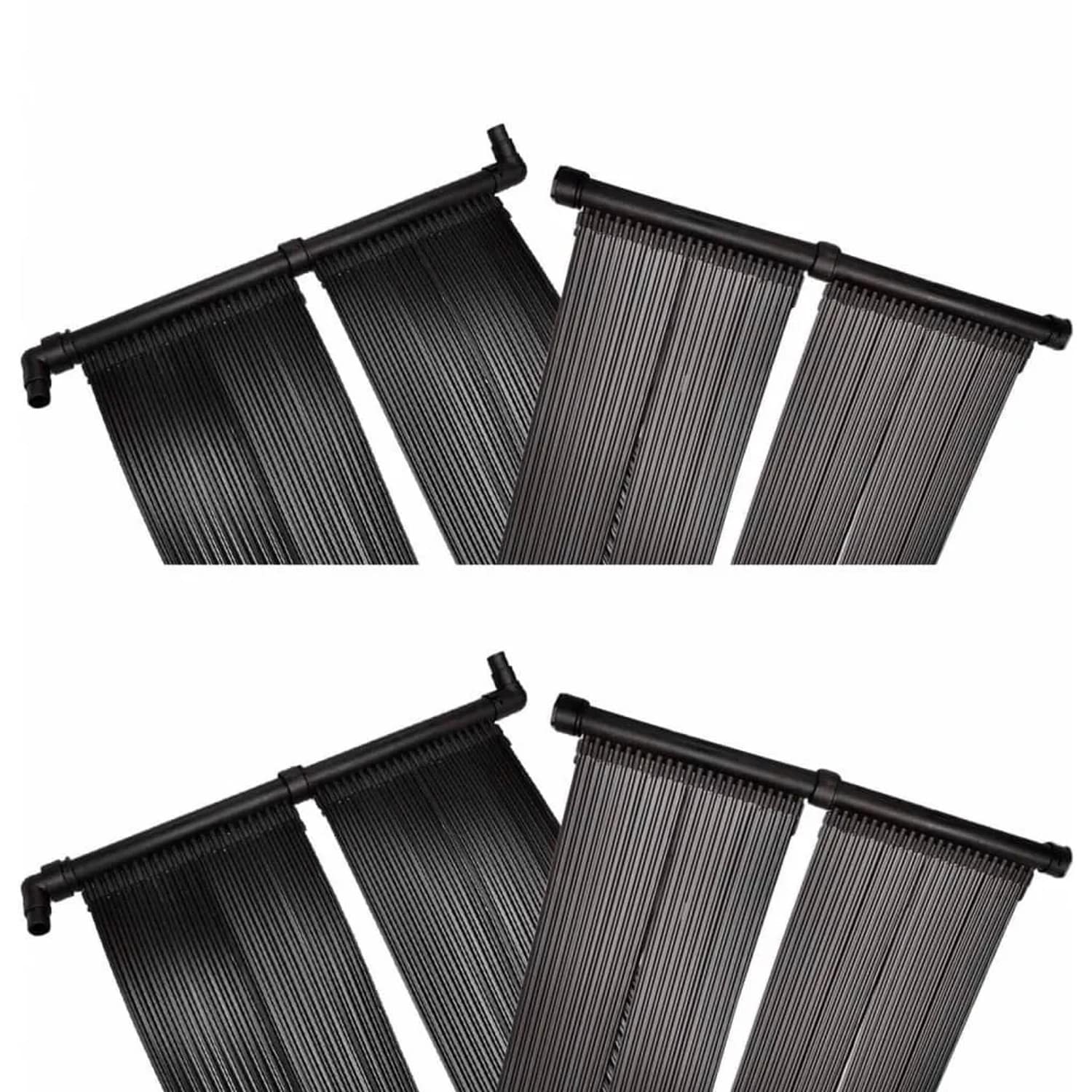 vidaXL Solar-Panel für Poolheizung 4 Stk 80x620 cm 3079659
